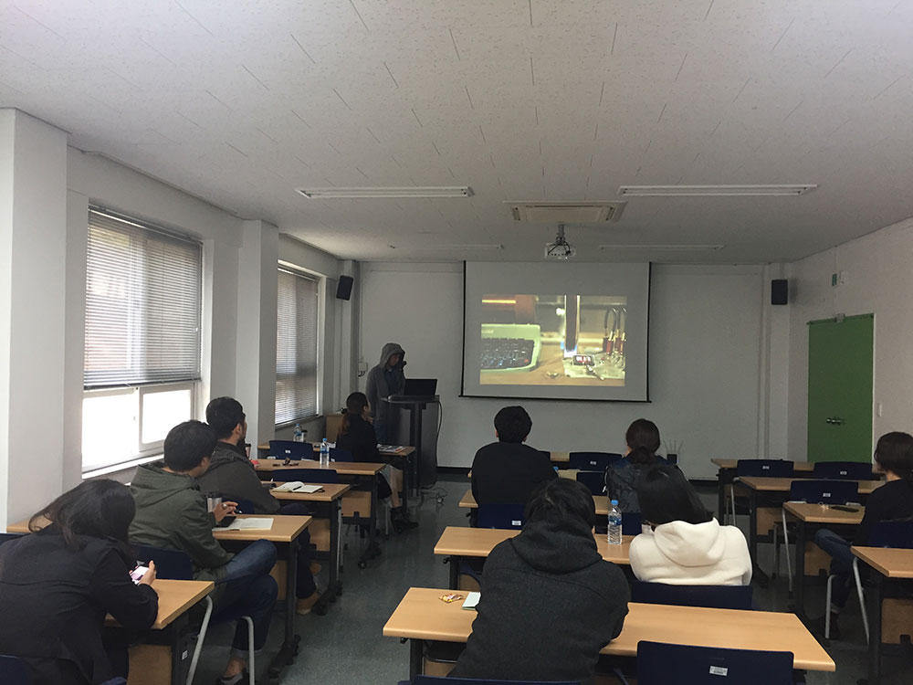 2018 경기창작센터 입주작가와 프레젠테이션